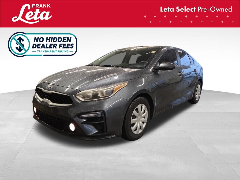 Gravity Gray 2020 Kia Forte FE FWD Sedan Front-Wheel Drive Continuously Variable Transmission
