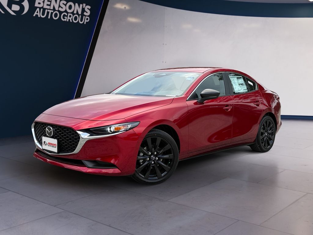 Soul Red Crystal Metallic 2026 Mazda MAZDA3 Sedan Front-Wheel Drive 6-Speed Automatic