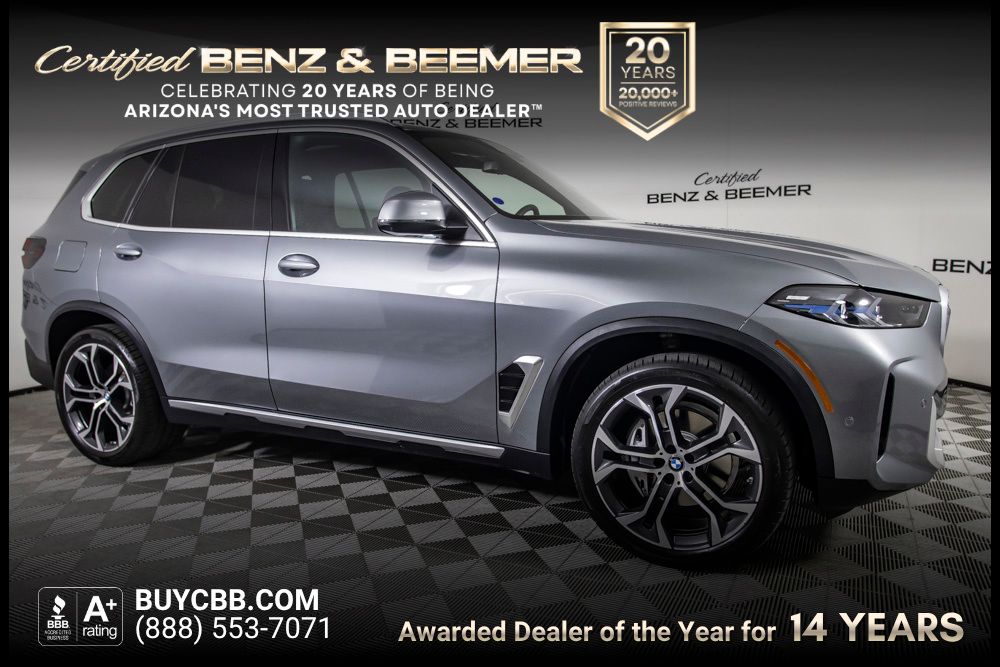 Gray (Skyscraper Grey Metallic) 2026 BMW X5 SUV / Crossover Rear-Wheel Drive 8-Speed Automatic