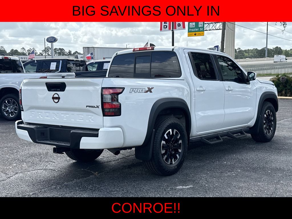 2022 Nissan Frontier PRO-X White at Central Houston Nissan