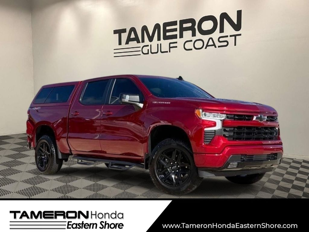Radiant Red Tintcoat 2025 Chevrolet Silverado 1500 Pickup Truck Four-Wheel Drive Automatic
