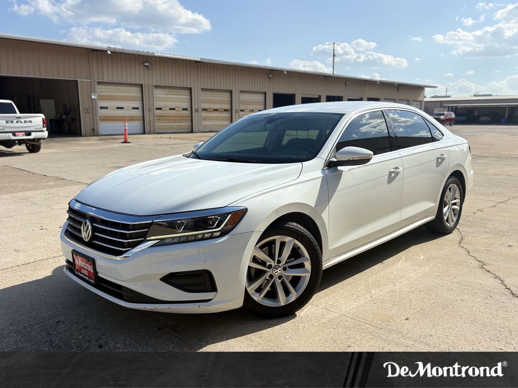 2020 Volkswagen Passat 2.0T SE White at DeMontrond Automotive Group
