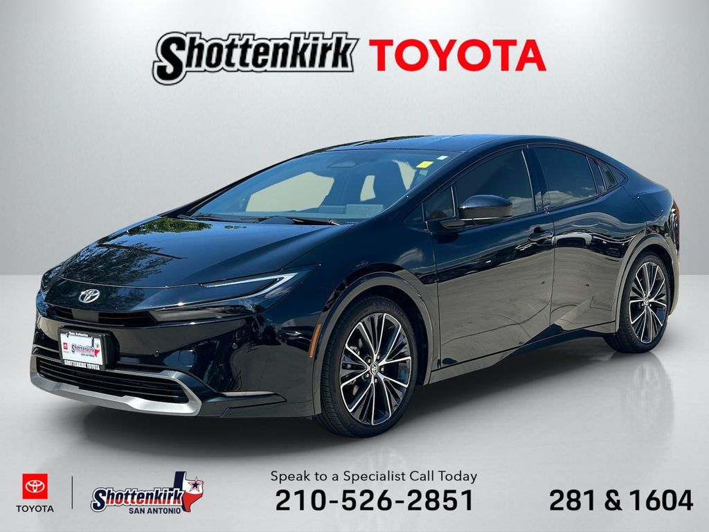 Midnight Black Metallic 2026 Toyota Prius Hatchback Front-Wheel Drive Continuously Variable Transmission