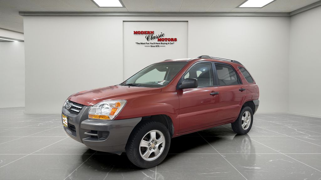Volcanic Red 2007 Kia Sportage LX SUV / Crossover Front-Wheel Drive 4-Speed Automatic Overdrive