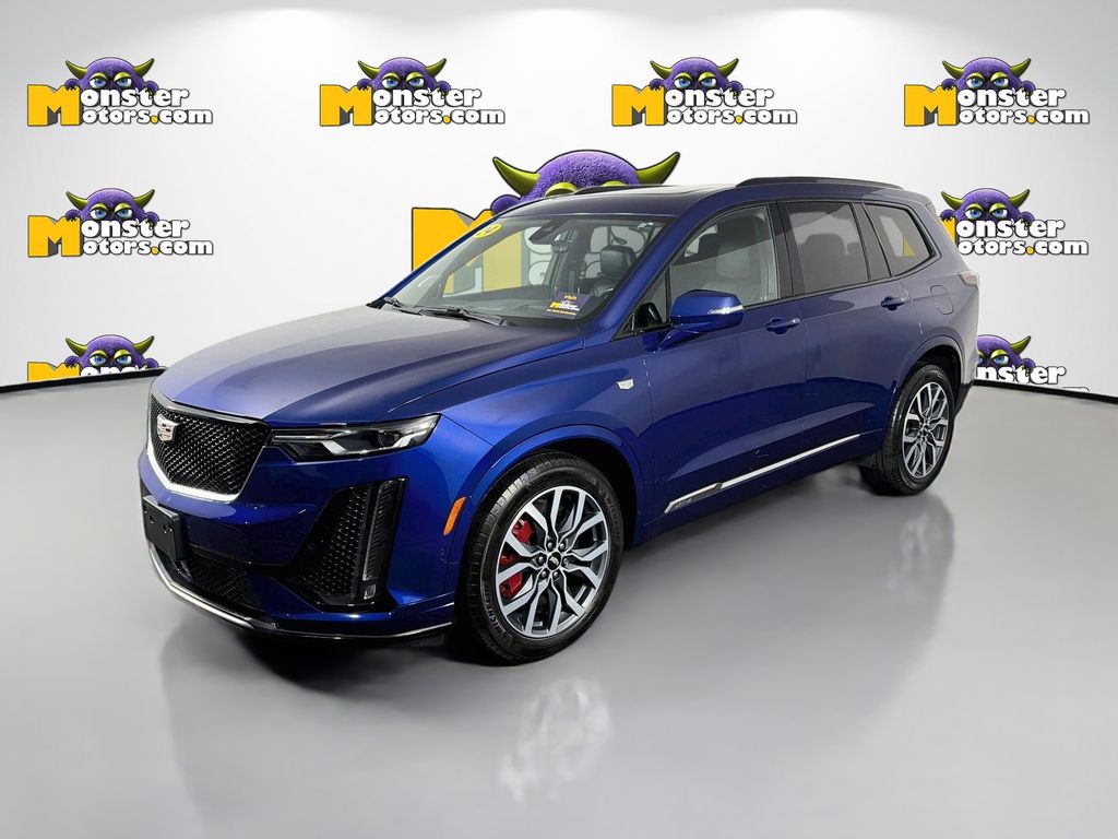 Blue 2024 Cadillac XT6 SUV / Crossover Four-Wheel Drive 9-Speed Automatic