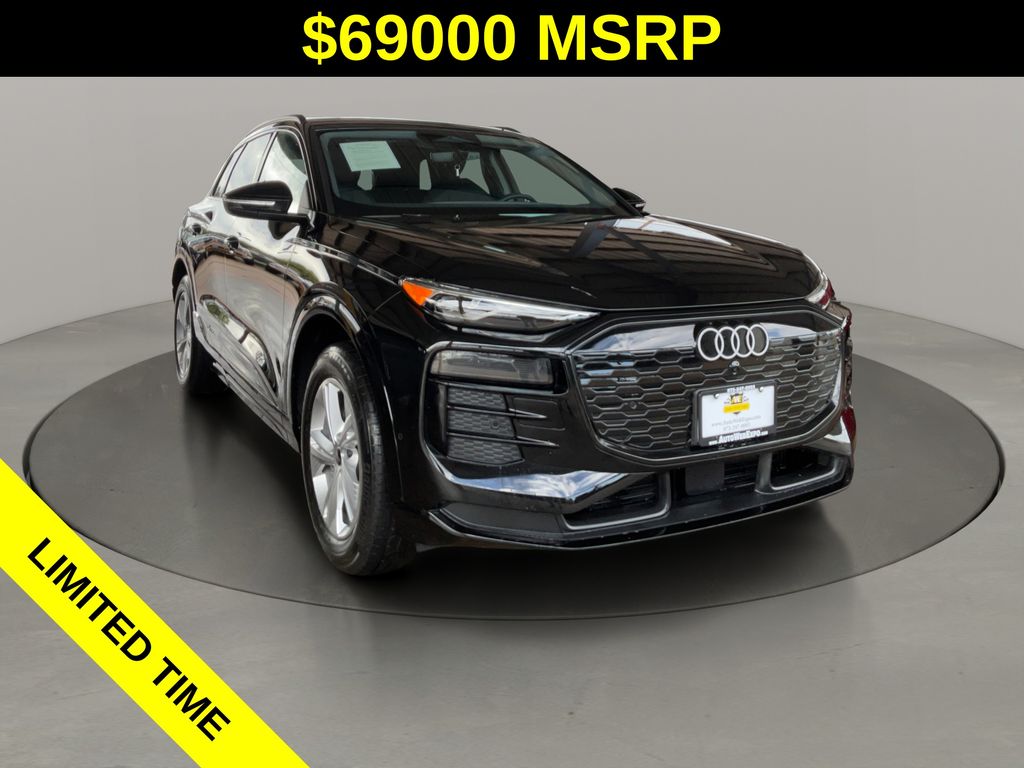 Mythos Black Metallic 2025 Audi Q6 e-tron SUV / Crossover Rear-Wheel Drive Automatic