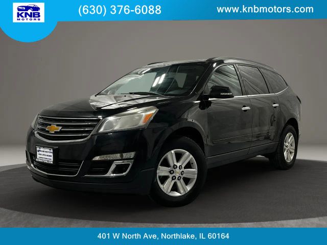 Black Granite Metallic 2013 Chevrolet Traverse 1LT AWD SUV / Crossover All-Wheel Drive 6-Speed Automatic