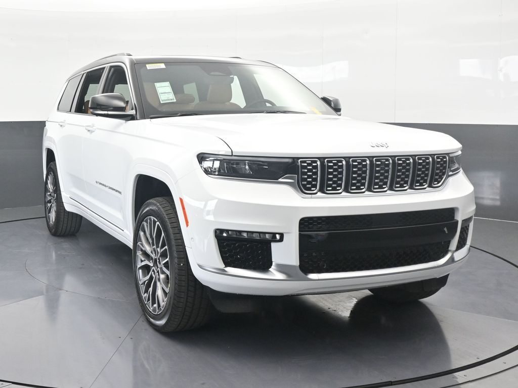 New 2025 Bright White Clearcoat Jeep Summit image 9