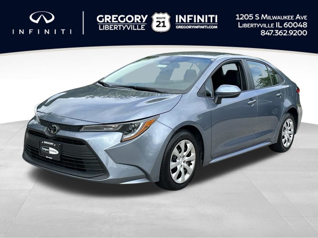 Gray 2024 Toyota Corolla Sedan Front-Wheel Drive Continuously Variable Transmission