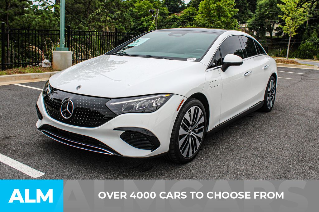 Used 2024 White Mercedes-Benz 350+ Sedan image 3