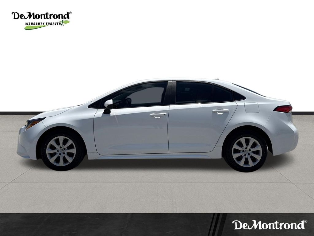 2023 Toyota Corolla LE White at Traditions Chevrolet