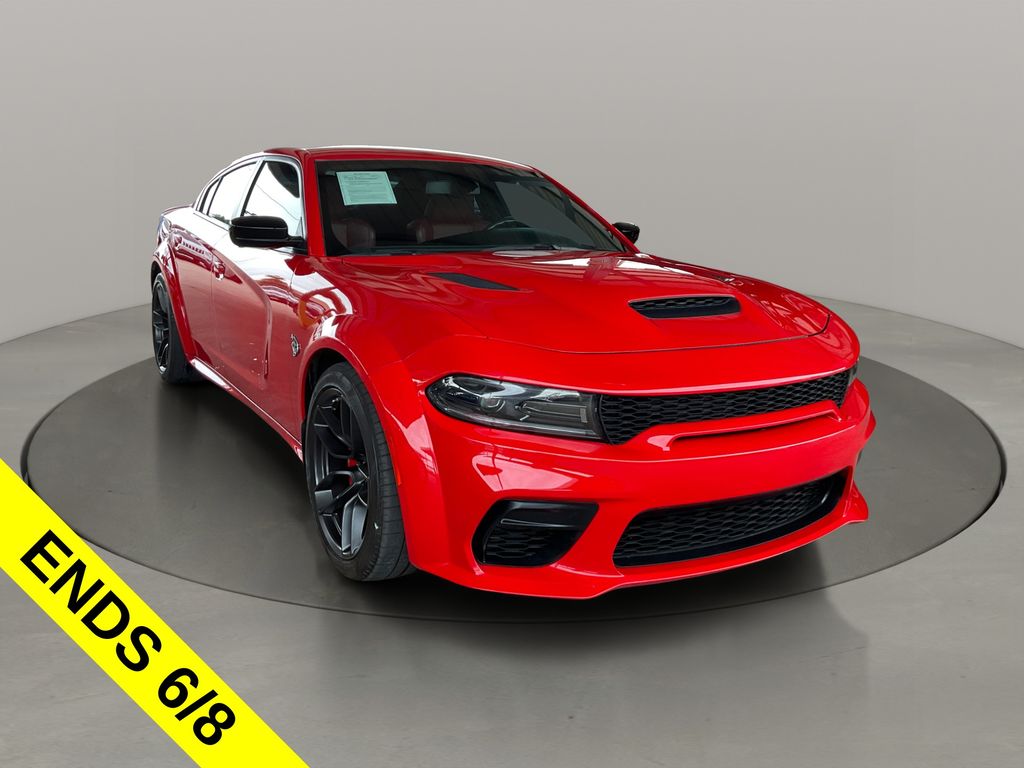 Torred Clearcoat 2023 Dodge Charger SRT Hellcat Widebody RWD Sedan Rear-Wheel Drive 8-Speed Automatic