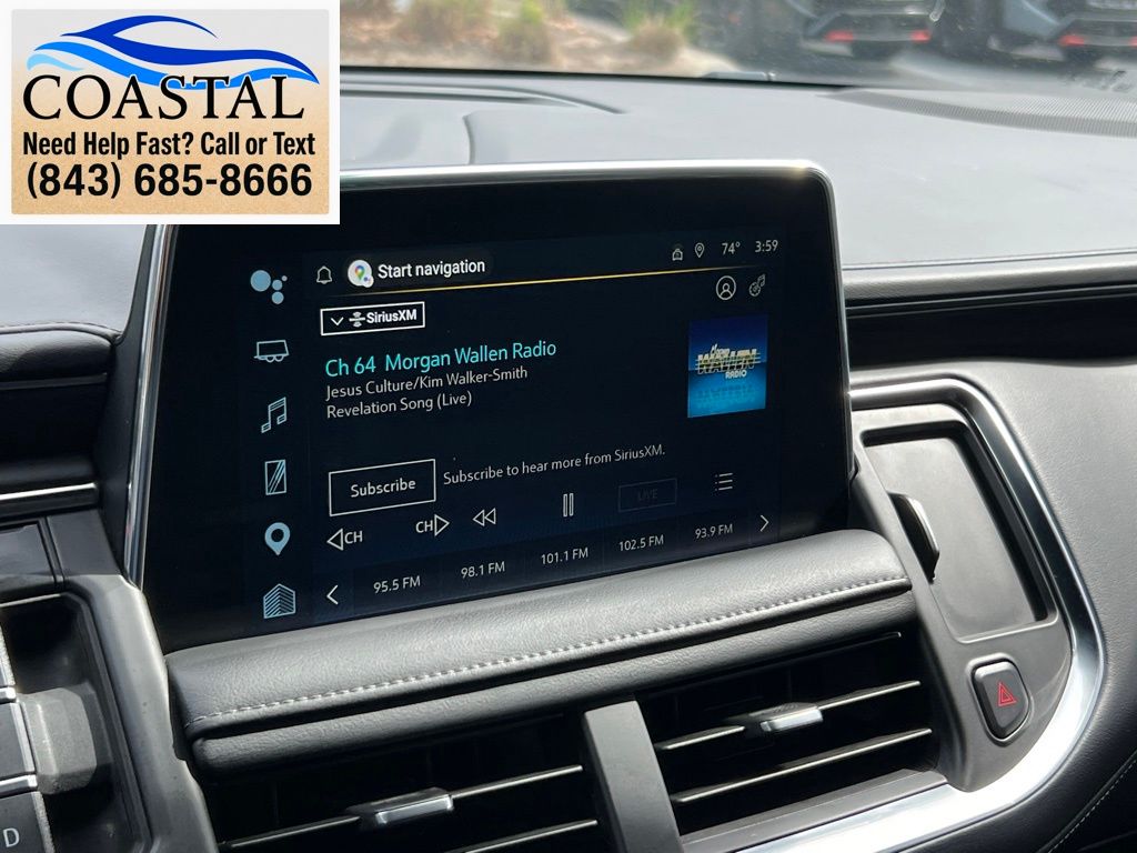 2022 Chevrolet Suburban LT White at Coastal Chevrolet Cadillac