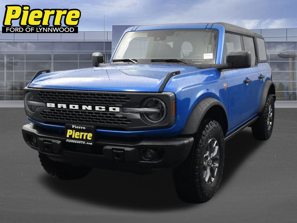 Blue Metallic 2025 Ford Bronco SUV / Crossover Four-Wheel Drive Automatic
