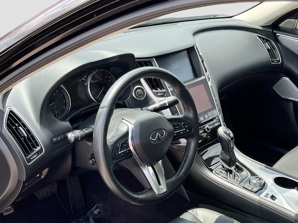 2024 INFINITI Q50 LUXE Black at AutoSavvy Houston Northwest