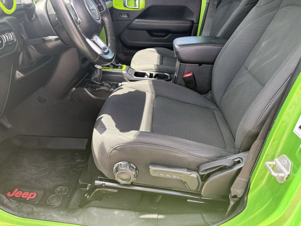 2019 Jeep Wrangler Unlimited Sahara Green at River Oaks CDJR