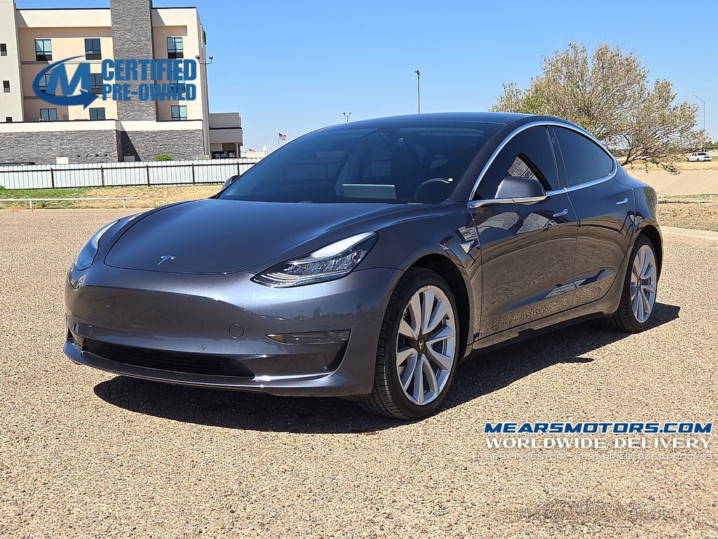 Midnight Silver Metallic 2019 Tesla Model 3 Standard Plus RWD Sedan Rear-Wheel Drive 1-Speed Automatic