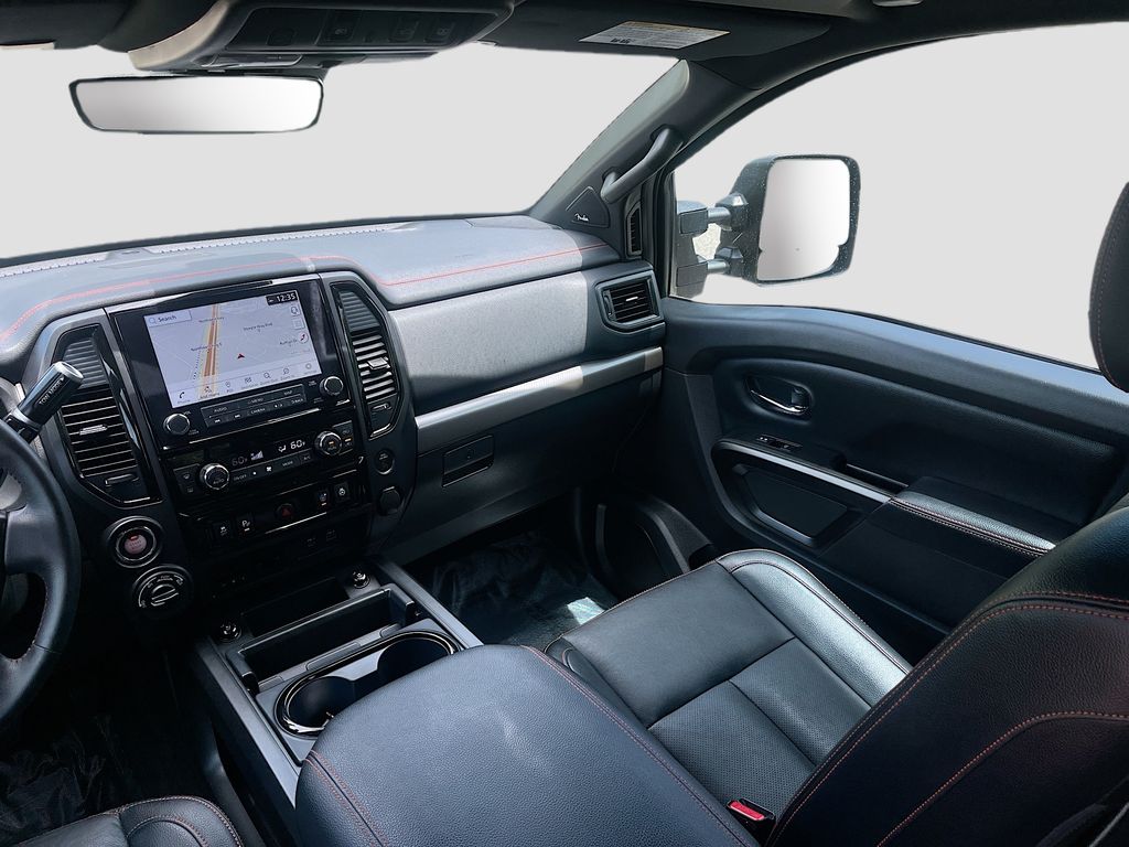 2024 Nissan Titan PRO-4X Beige at AutoSavvy Houston Northwest