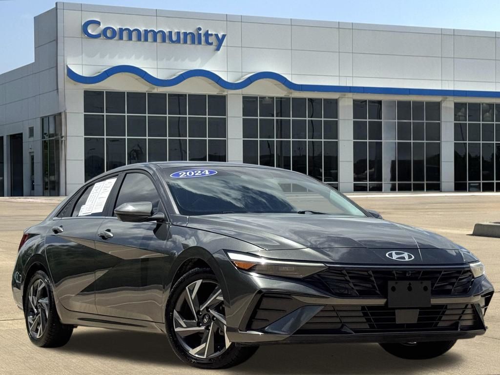 2024 Hyundai Elantra Limited Gray at Classic Elite Chevrolet Hwy 6