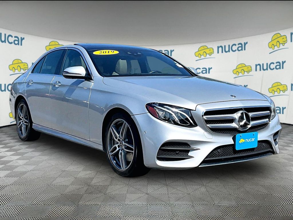 Black 2019 Mercedes-Benz E-Class Sedan All-Wheel Drive 9-Speed Automatic