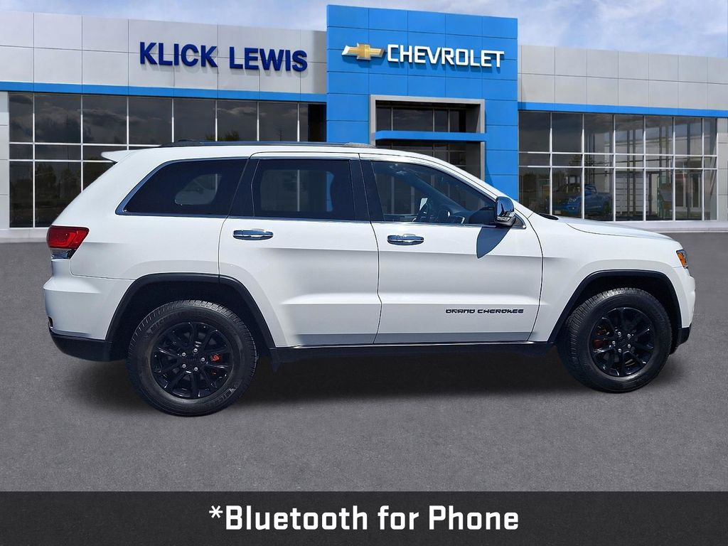 2015 Jeep Grand Cherokee Limited White at Bob Ruth Ford