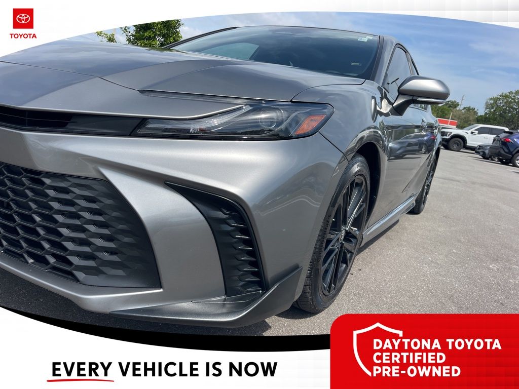 Certified 2025 Toyota Camry SE with VIN 4T1DAACKXSU500952 for sale in Daytona Beach, FL