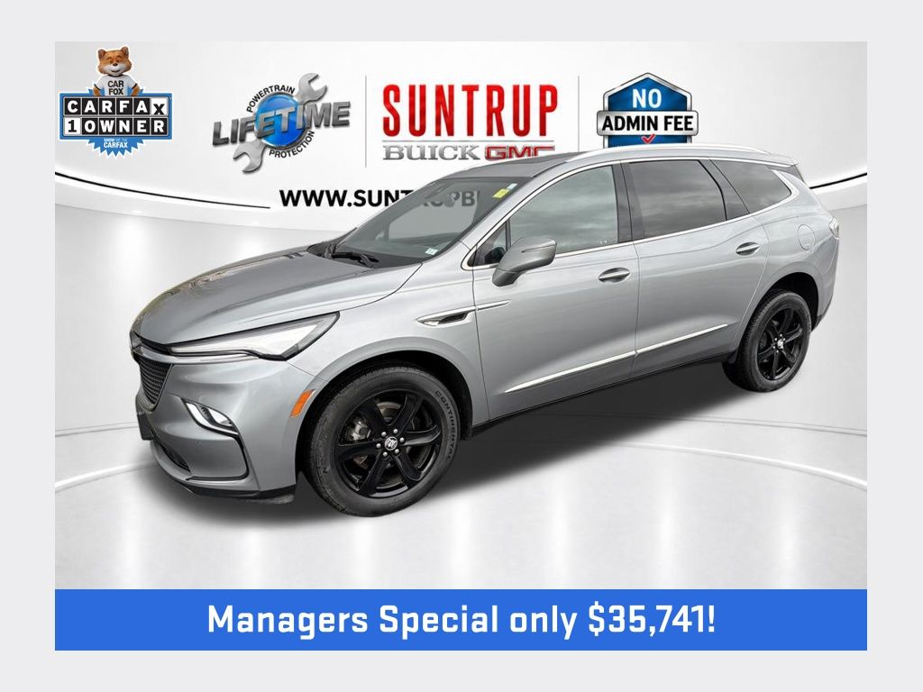 Moonstone Gray Metallic 2024 Buick Enclave Essence AWD SUV / Crossover Four-Wheel Drive 9-Speed Automatic