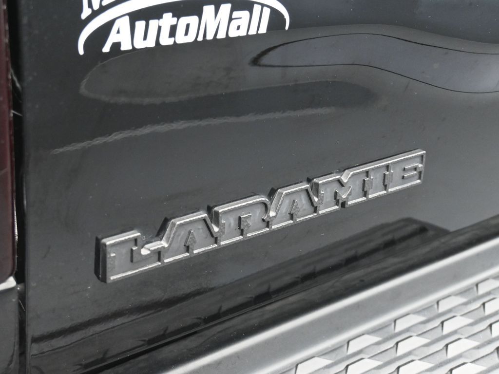 Used 2024 Diamond Black Crystal Pearlcoat Ram Laramie image 47