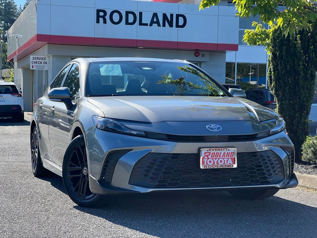 Heavy Metal 2025 Toyota Camry SE AWD Sedan All-Wheel Drive Continuously Variable Transmission