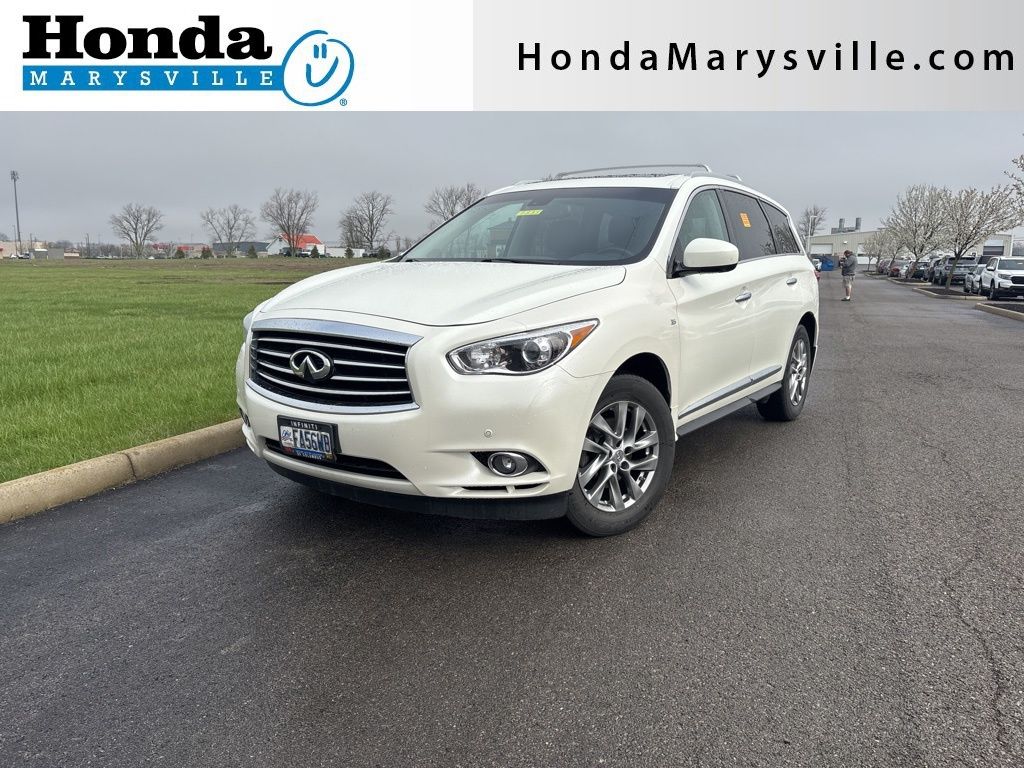 Majestic White 2015 INFINITI QX60 AWD SUV / Crossover All-Wheel Drive Continuously Variable Transmission