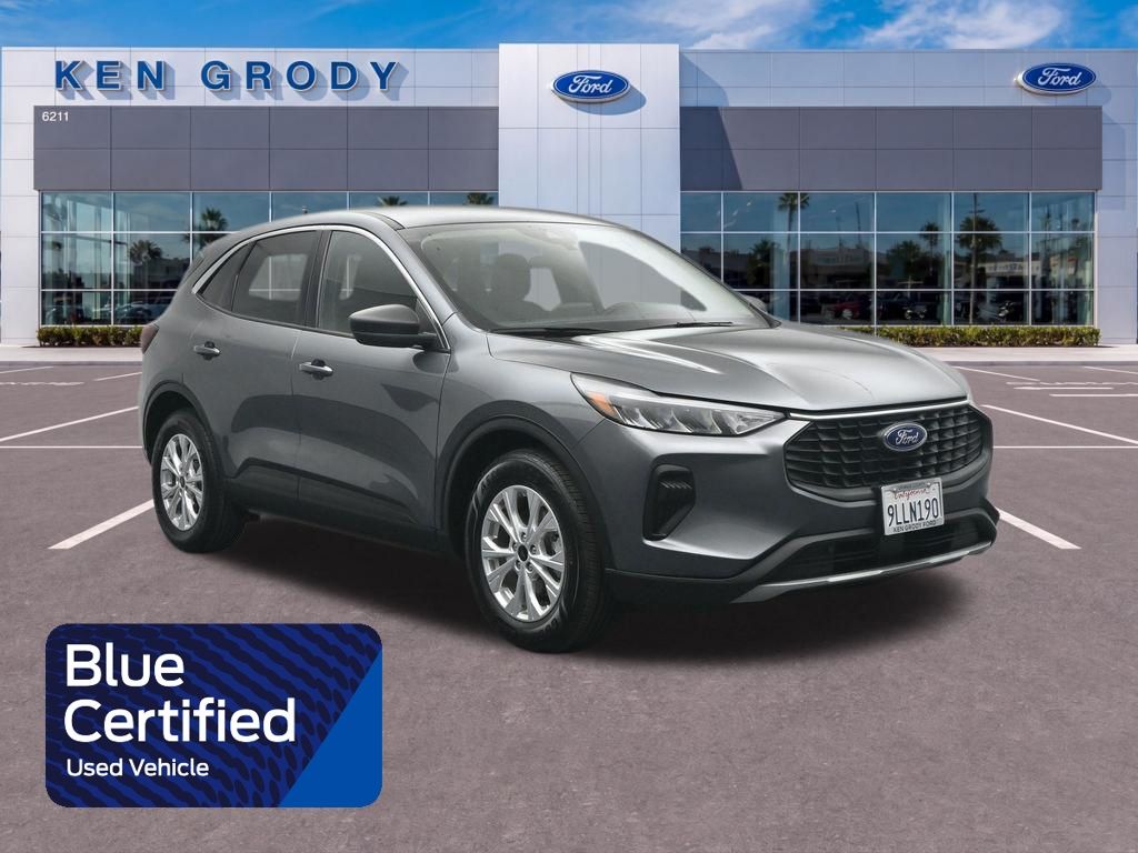 Gray Metallic 2024 Ford Escape SUV / Crossover Front-Wheel Drive 8-Speed Automatic