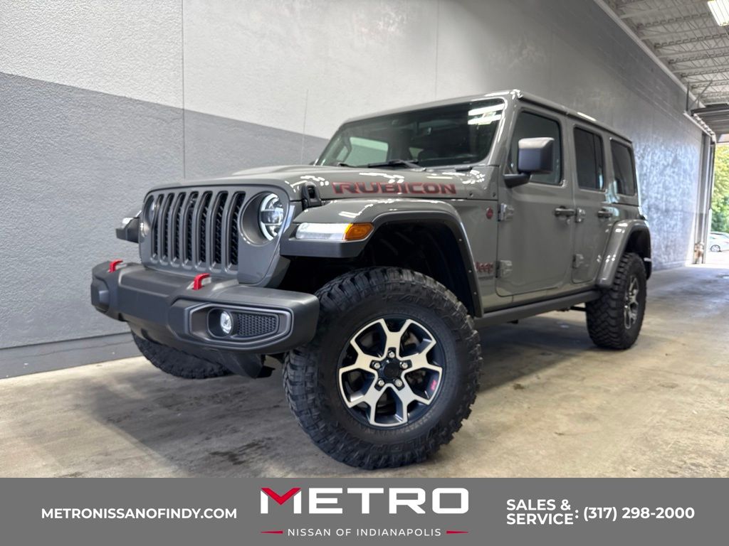 Sting-Gray Clearcoat 2022 Jeep Wrangler SUV / Crossover Four-Wheel Drive 8-Speed Automatic