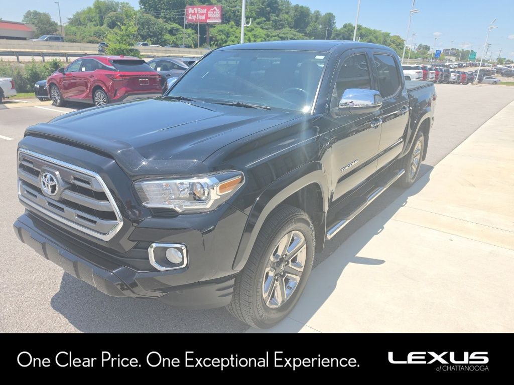 Black 2017 Toyota Tacoma Pickup Truck Four-Wheel Drive 6-Speed Automatic