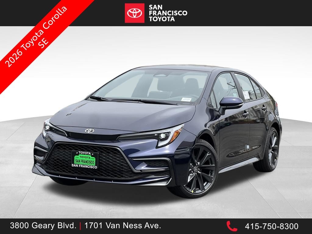 Bluprint/Midngt 2026 Toyota Corolla Sedan Front-Wheel Drive Continuously Variable Transmission