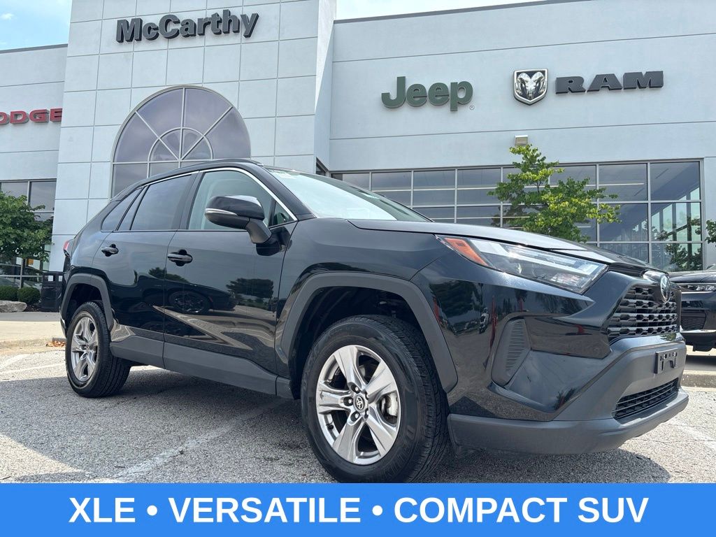 Midnight Black Metallic 2025 Toyota RAV4 SUV / Crossover Front-Wheel Drive 8-Speed Automatic