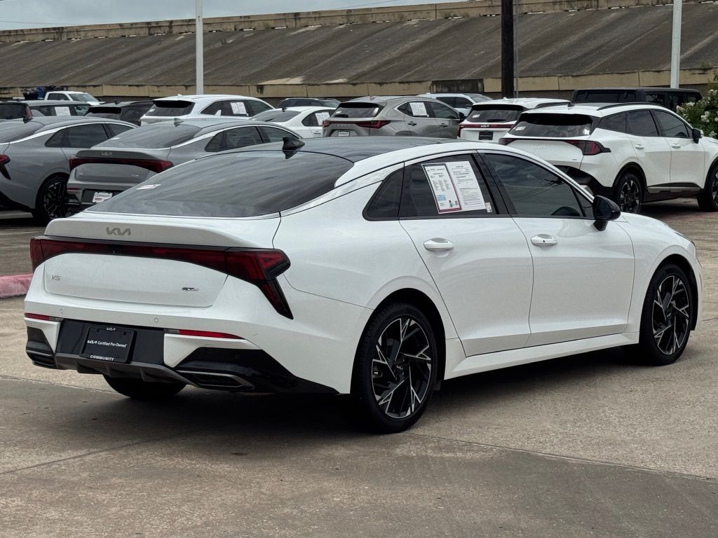 2025 Kia K5 GT-Line White at Bayway Cadillac Southwest