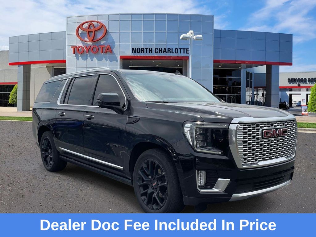 Onyx Black 2024 GMC Yukon XL Denali 4WD SUV / Crossover Four-Wheel Drive