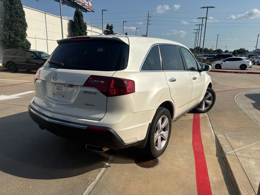 2013 Acura MDX Technology White at Central Houston Nissan