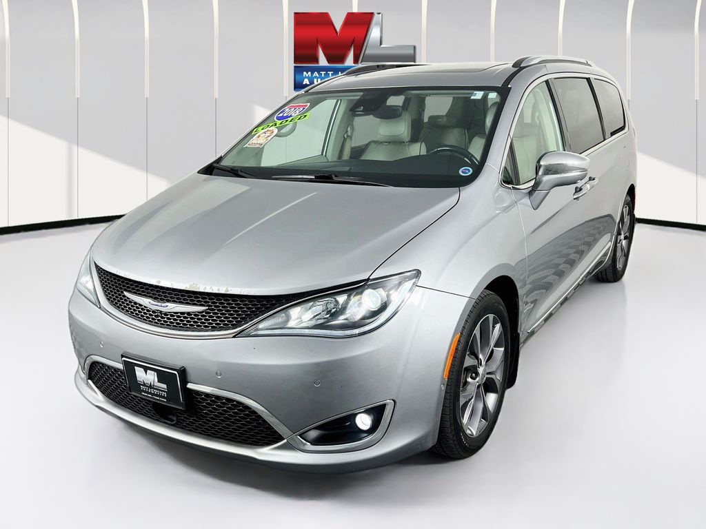 Billet Silver Metallic 2018 Chrysler Pacifica Limited FWD Minivan Front-Wheel Drive 9-Speed Automatic