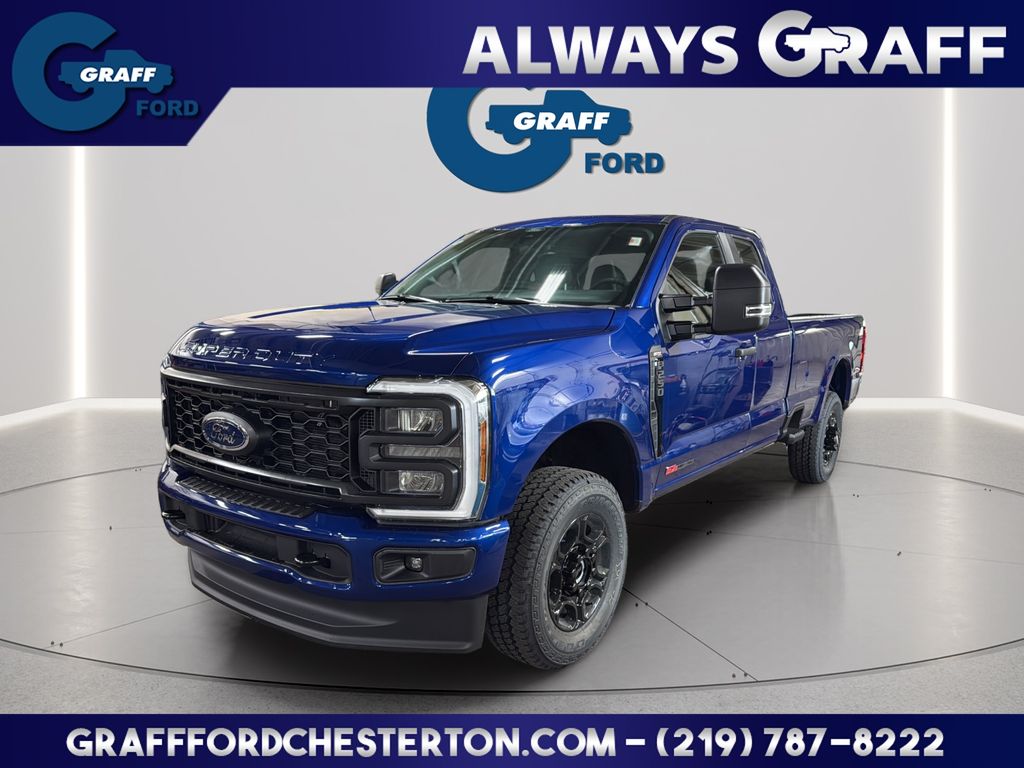 Argon Blue Metallic 2026 Ford F-250 Super Duty Pickup Truck Four-Wheel Drive Automatic