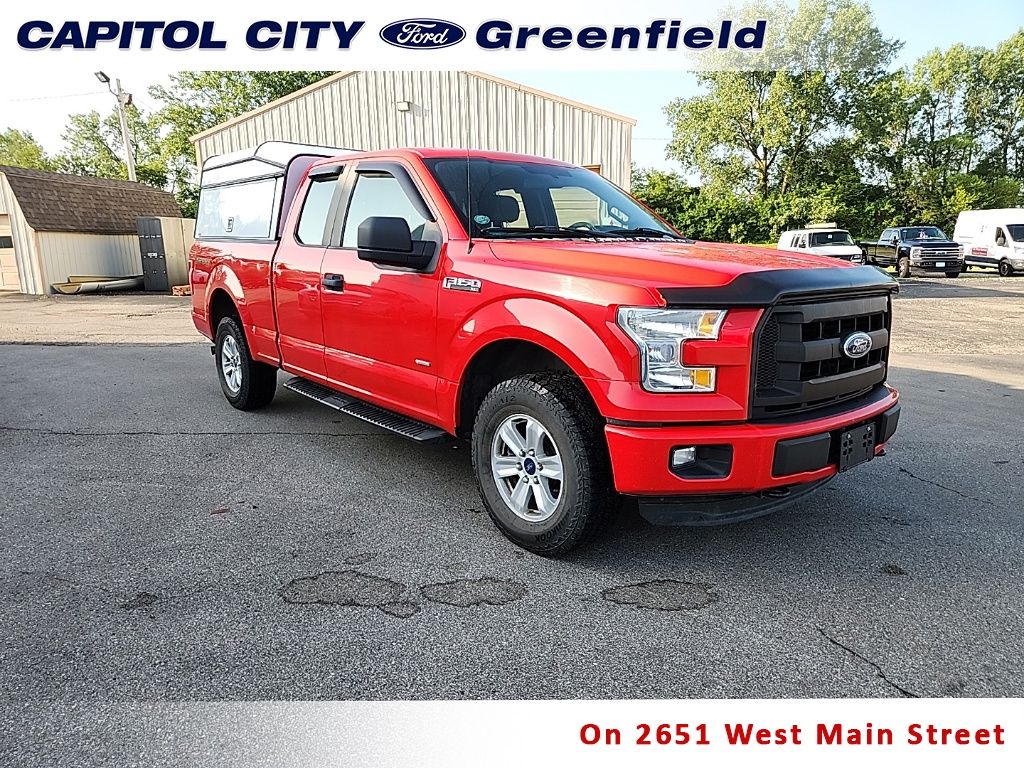 Race Red 2015 Ford F-150 Pickup Truck Four-Wheel Drive 6-Speed Automatic