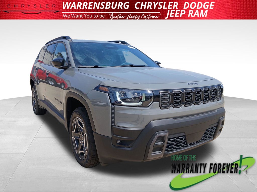 Sting-Gray Clearcoat 2026 Jeep Cherokee SUV / Crossover Four-Wheel Drive Continuously Variable Transmission