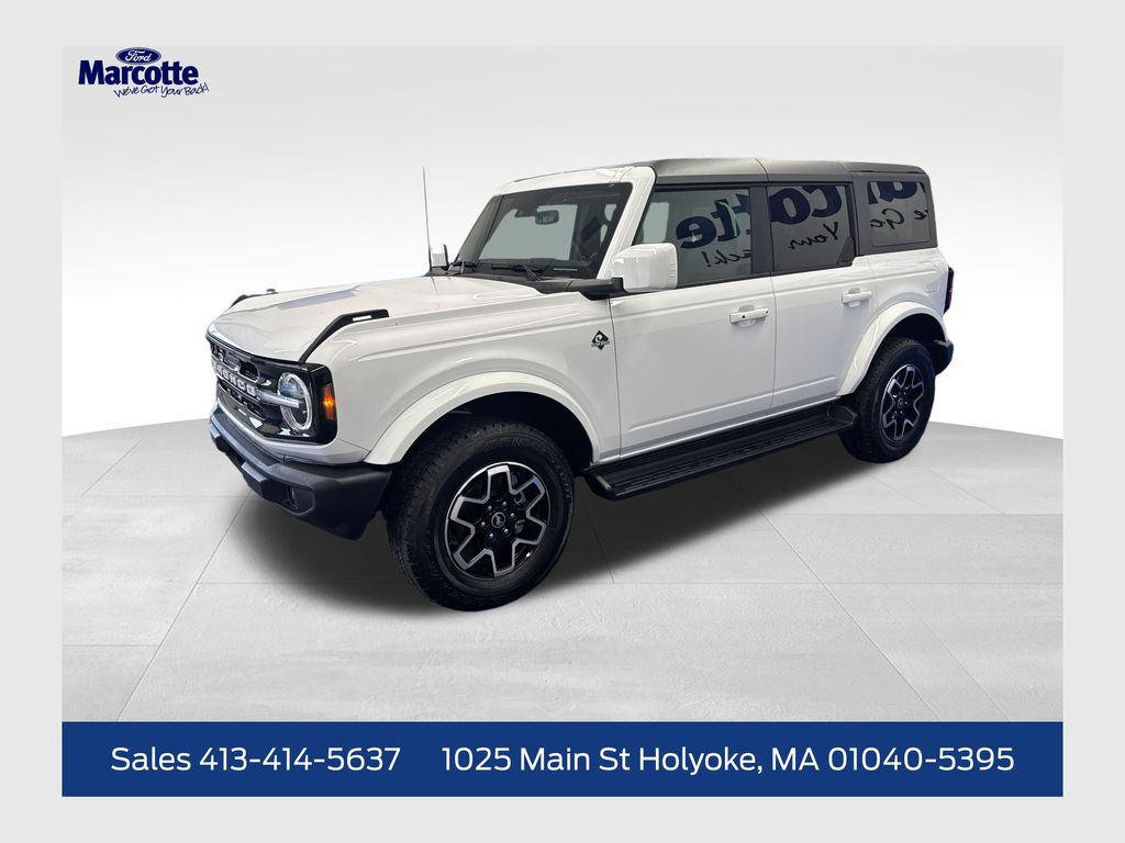 Oxford White 2025 Ford Bronco Outer Banks 4-Door 4WD SUV / Crossover Four-Wheel Drive Automatic