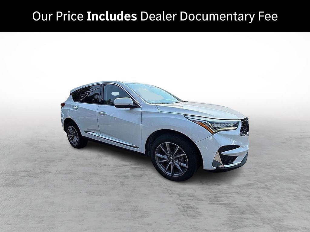 Platinum White Pearl 2020 Acura RDX SUV / Crossover All-Wheel Drive Automatic