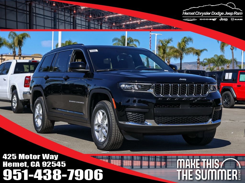 Diamond Black Crystal Pearlcoat 2026 Jeep Grand Cherokee L SUV / Crossover 4X2 8-Speed Automatic