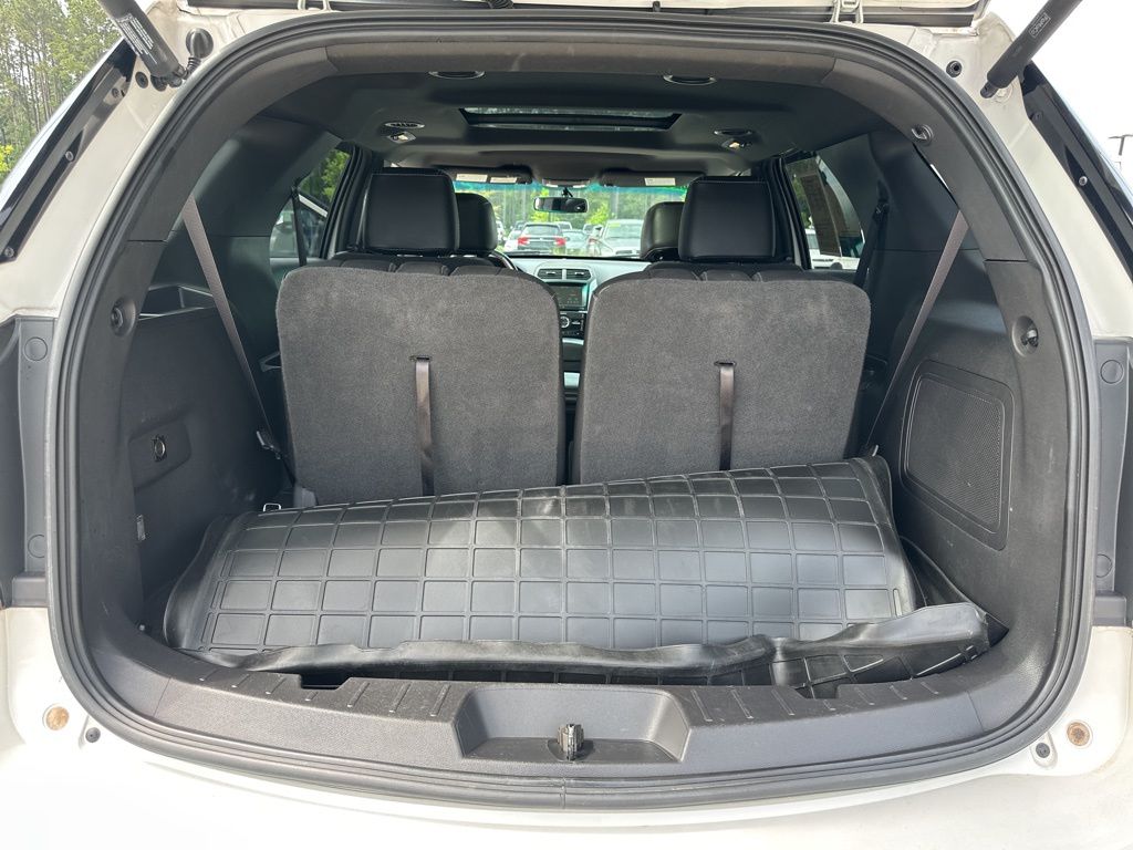 2014 White Platinum Clearcoat Metallic Ford Explorer Sport 4X4 SUV