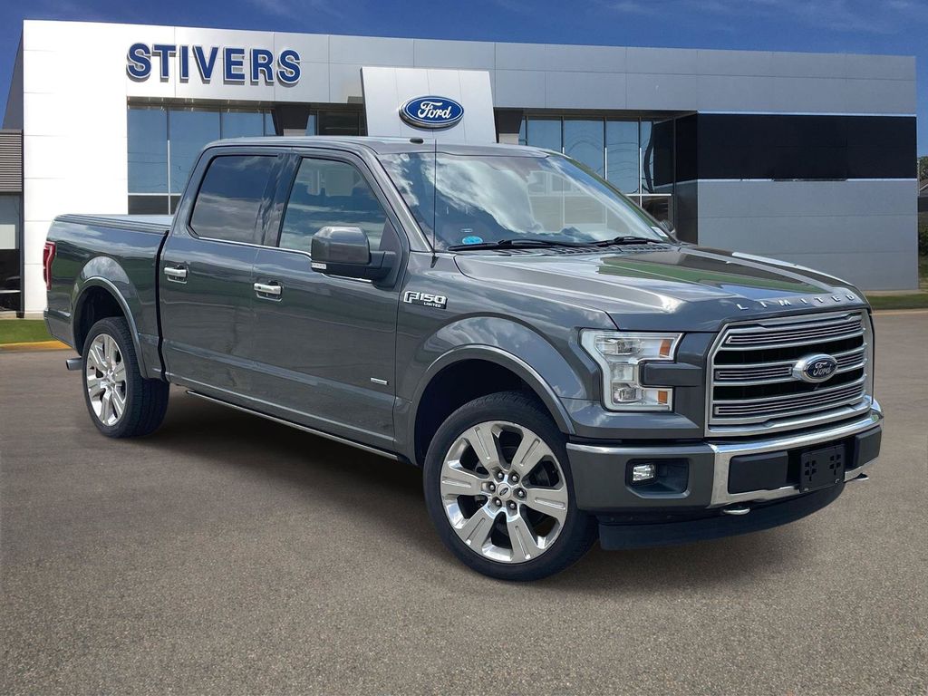 Gray (Magnetic) 2017 Ford F-150 Pickup Truck Four-Wheel Drive Automatic