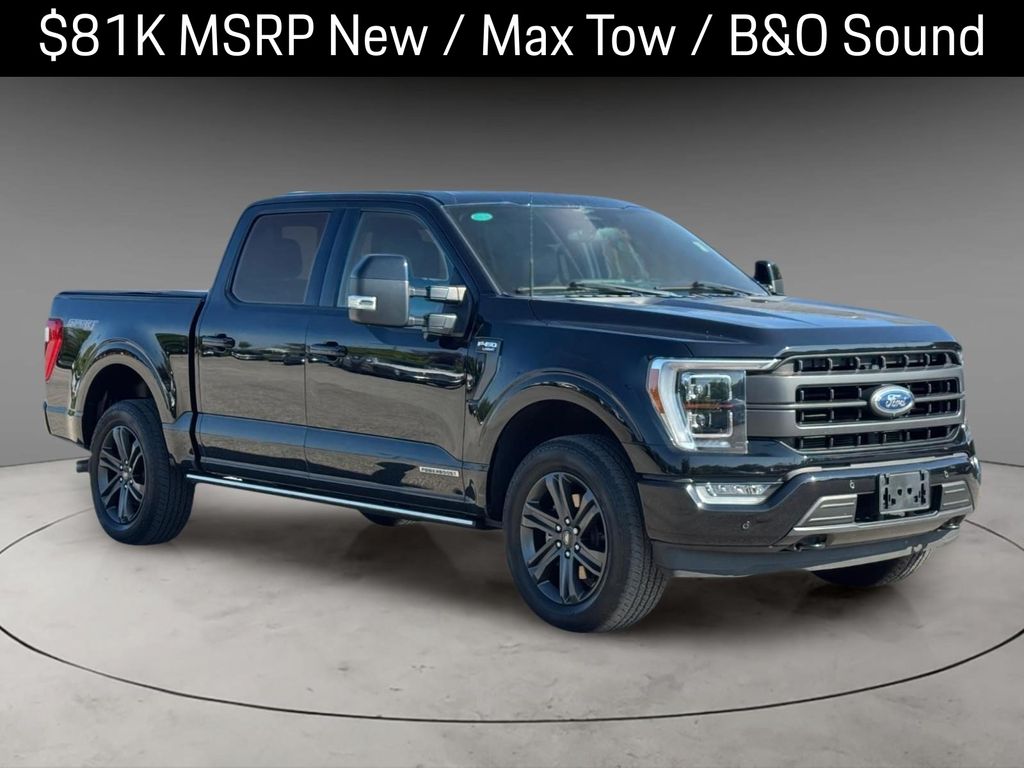 Agate Black Metallic 2023 Ford F-150 Pickup Truck Four-Wheel Drive Automatic