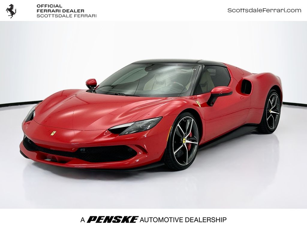 2024 Ferrari 296 GTB RWD Coupe Rear-Wheel Drive 8-Speed Dual Clutch