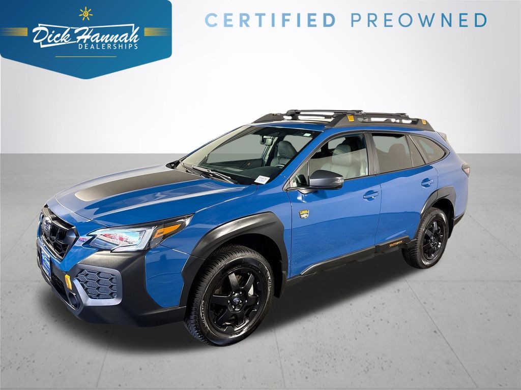 Geyser Blue 2024 Subaru Outback Wilderness AWD SUV / Crossover All-Wheel Drive Continuously Variable Transmission